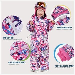 NEW MCTi toddler ski snowsuit